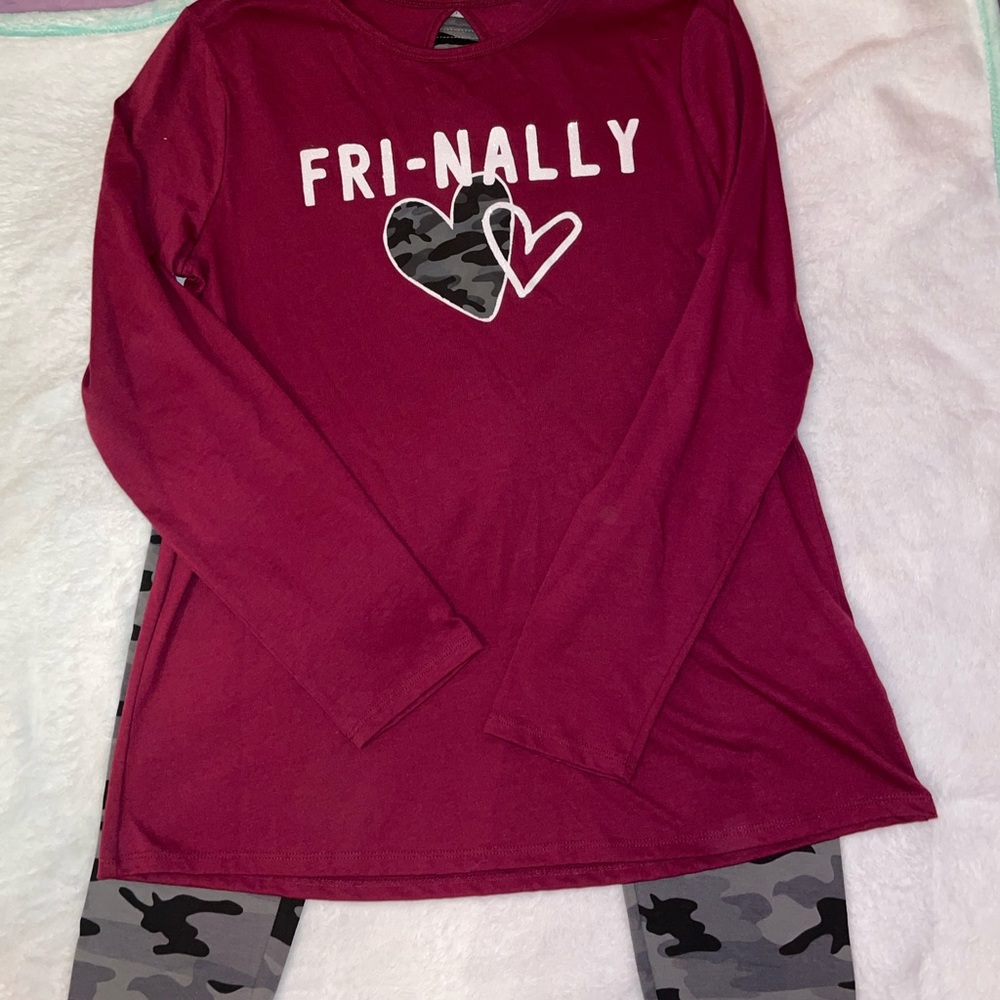 Girls matching outfit 18/20